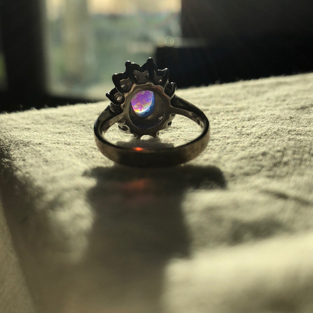 Blue Opal Ring - image 2